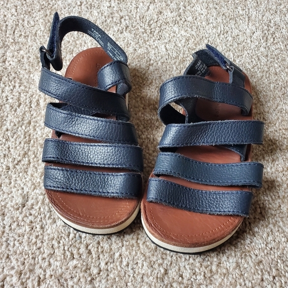 ZARA Boys Collection Navy Sandals. EU size 27 US 10.5 - Picture 1 of 4
